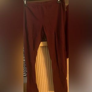 SO Maroon Leggings